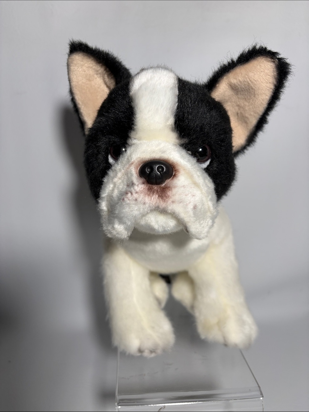 Bearington Collection Oliver The French Bulldog Plush Stuffed Animal 11” Long